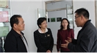 自治区工会副主席王丽红深入我公司考察调研